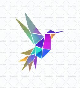 Geometrischer Kolibri